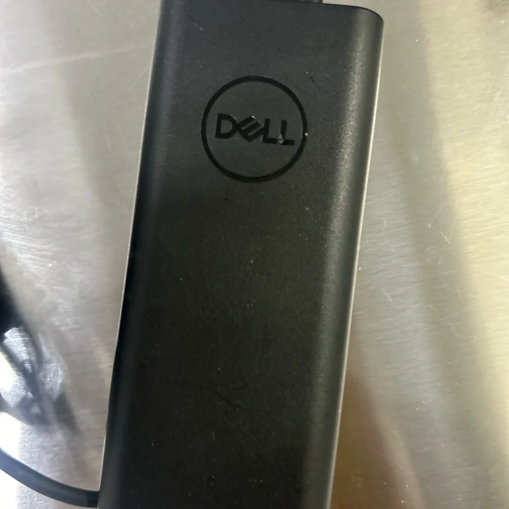 Dell Black 65W Charger tipe c charger